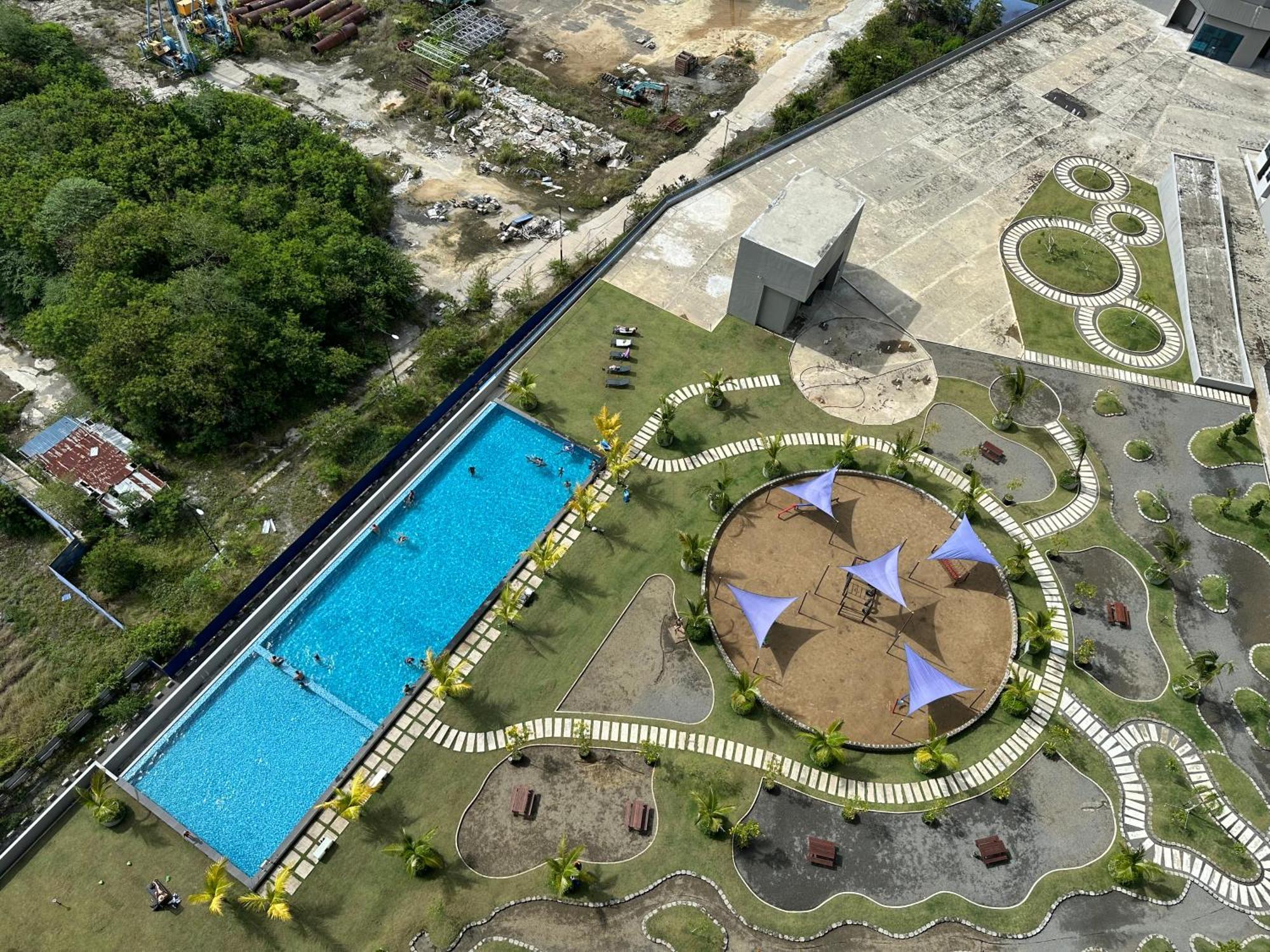 L Homestay Jesseltonquay Jq Kk City亚庇市区中心民宿2房1厕 Kota Kinabalu Exteriör bild