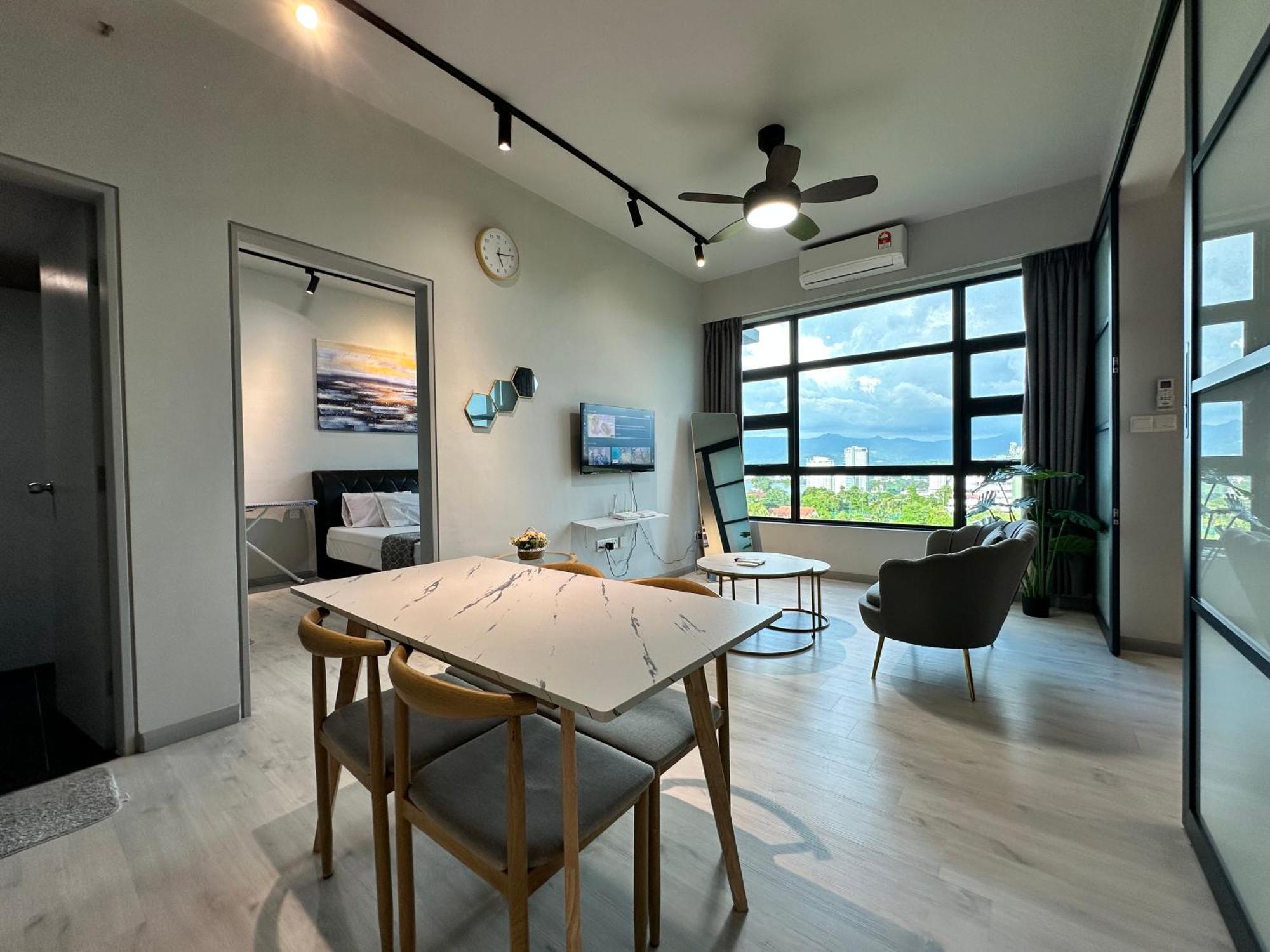 L Homestay Jesseltonquay Jq Kk City亚庇市区中心民宿2房1厕 Kota Kinabalu Exteriör bild