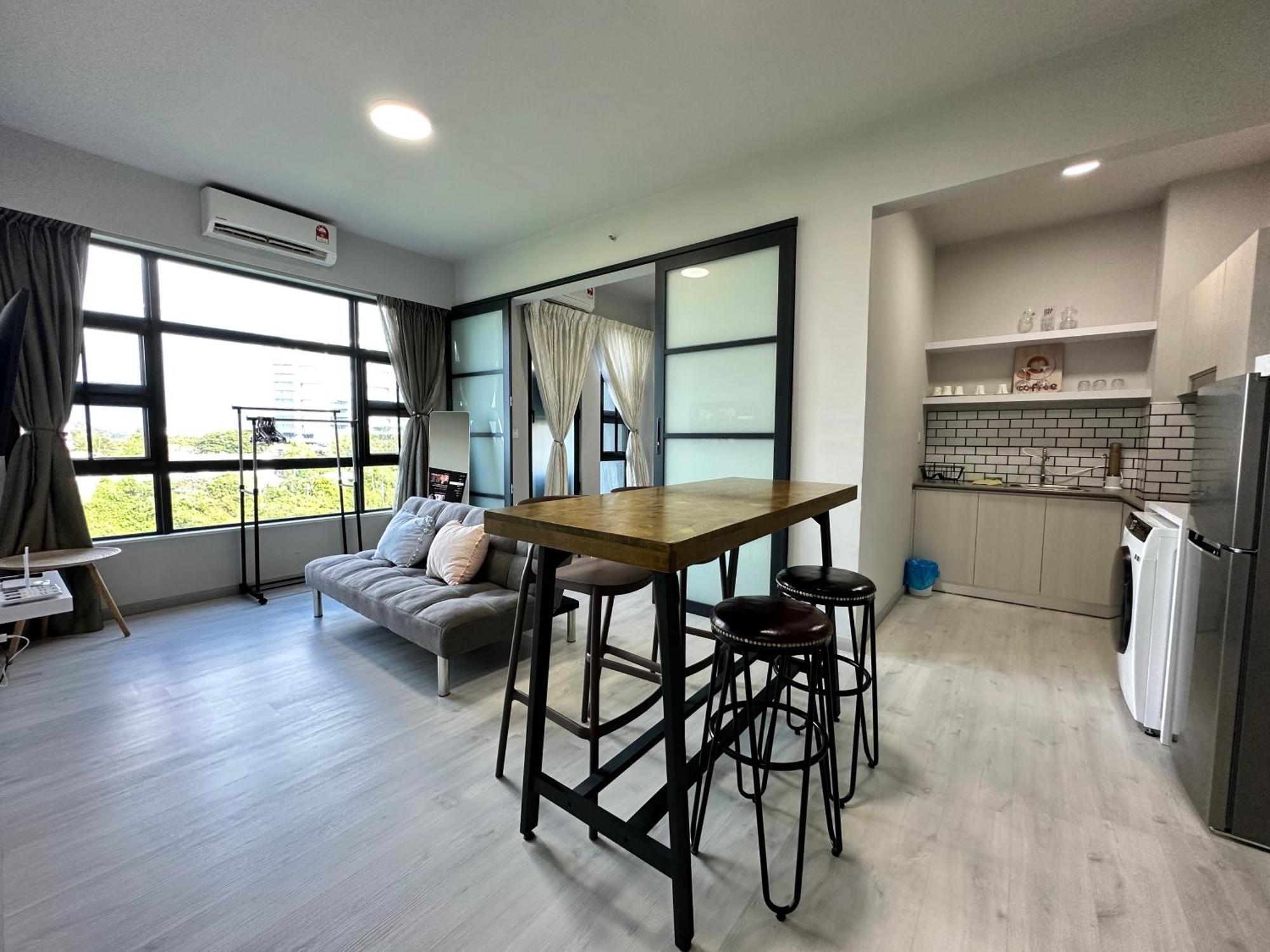 L Homestay Jesseltonquay Jq Kk City亚庇市区中心民宿2房1厕 Kota Kinabalu Exteriör bild