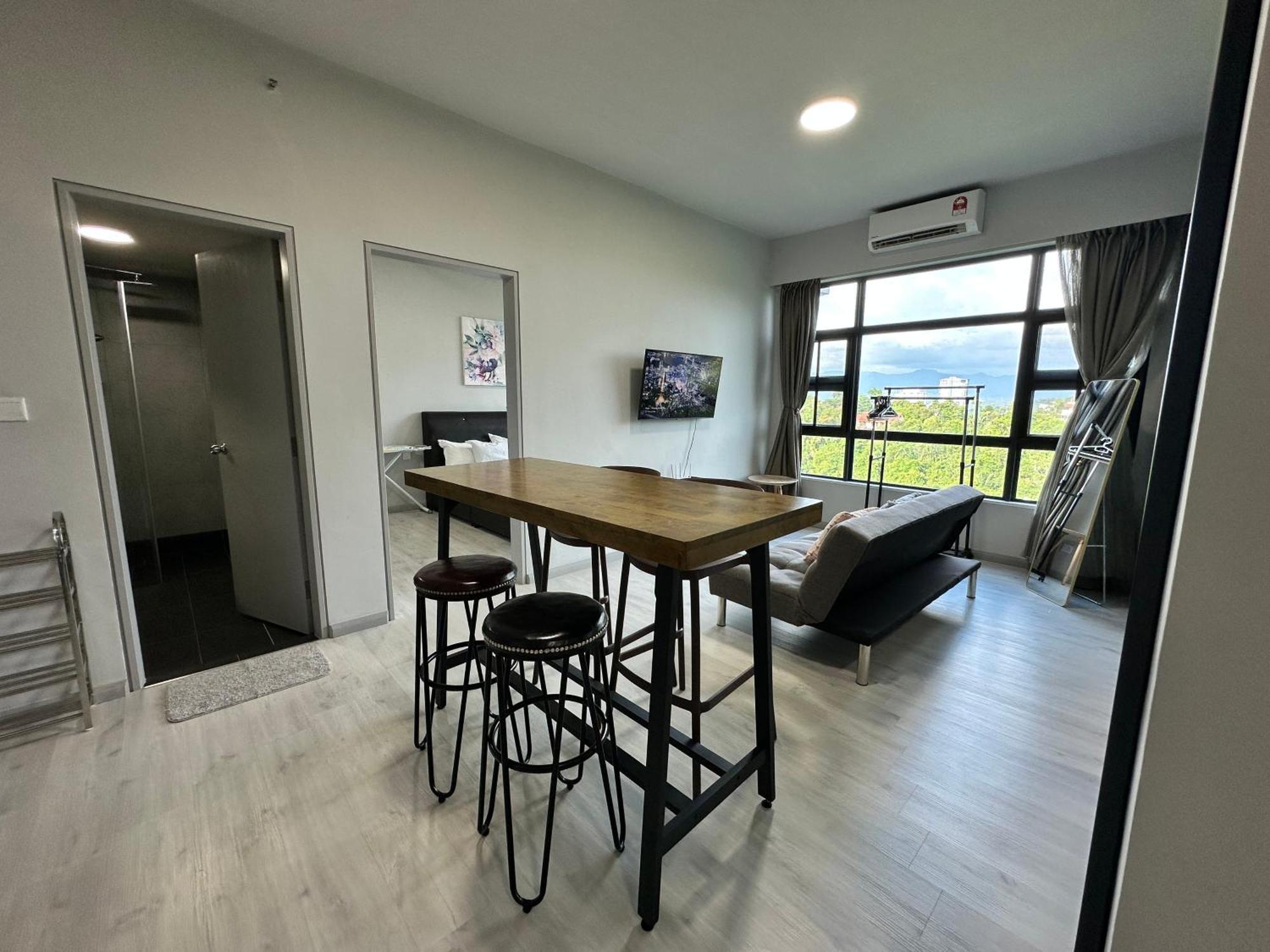 L Homestay Jesseltonquay Jq Kk City亚庇市区中心民宿2房1厕 Kota Kinabalu Exteriör bild