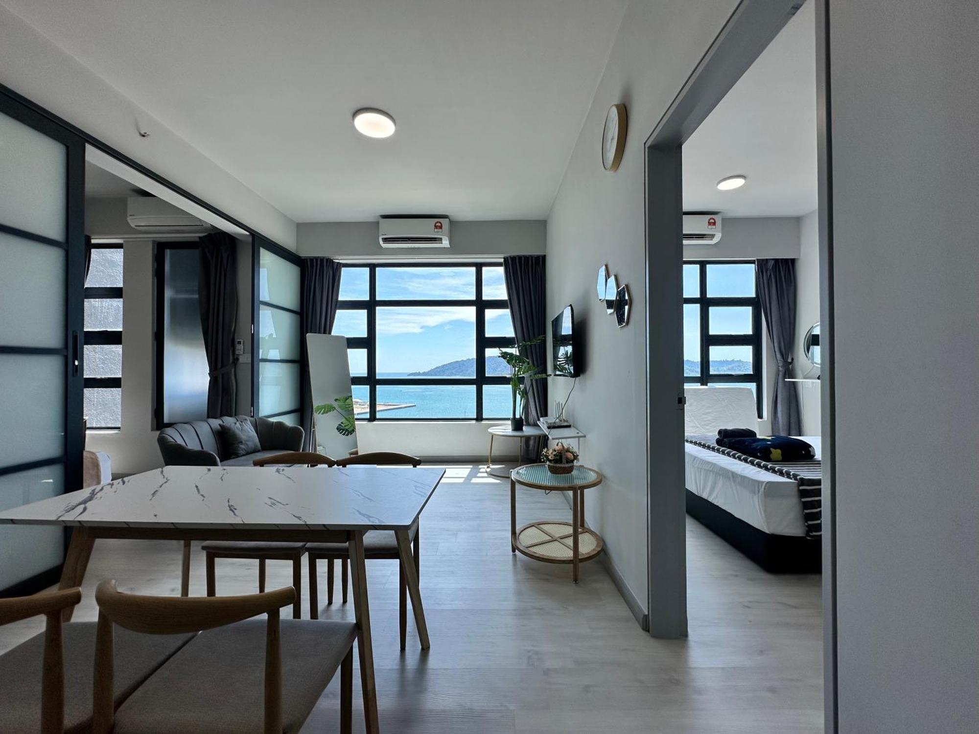 L Homestay Jesseltonquay Jq Kk City亚庇市区中心民宿2房1厕 Kota Kinabalu Exteriör bild