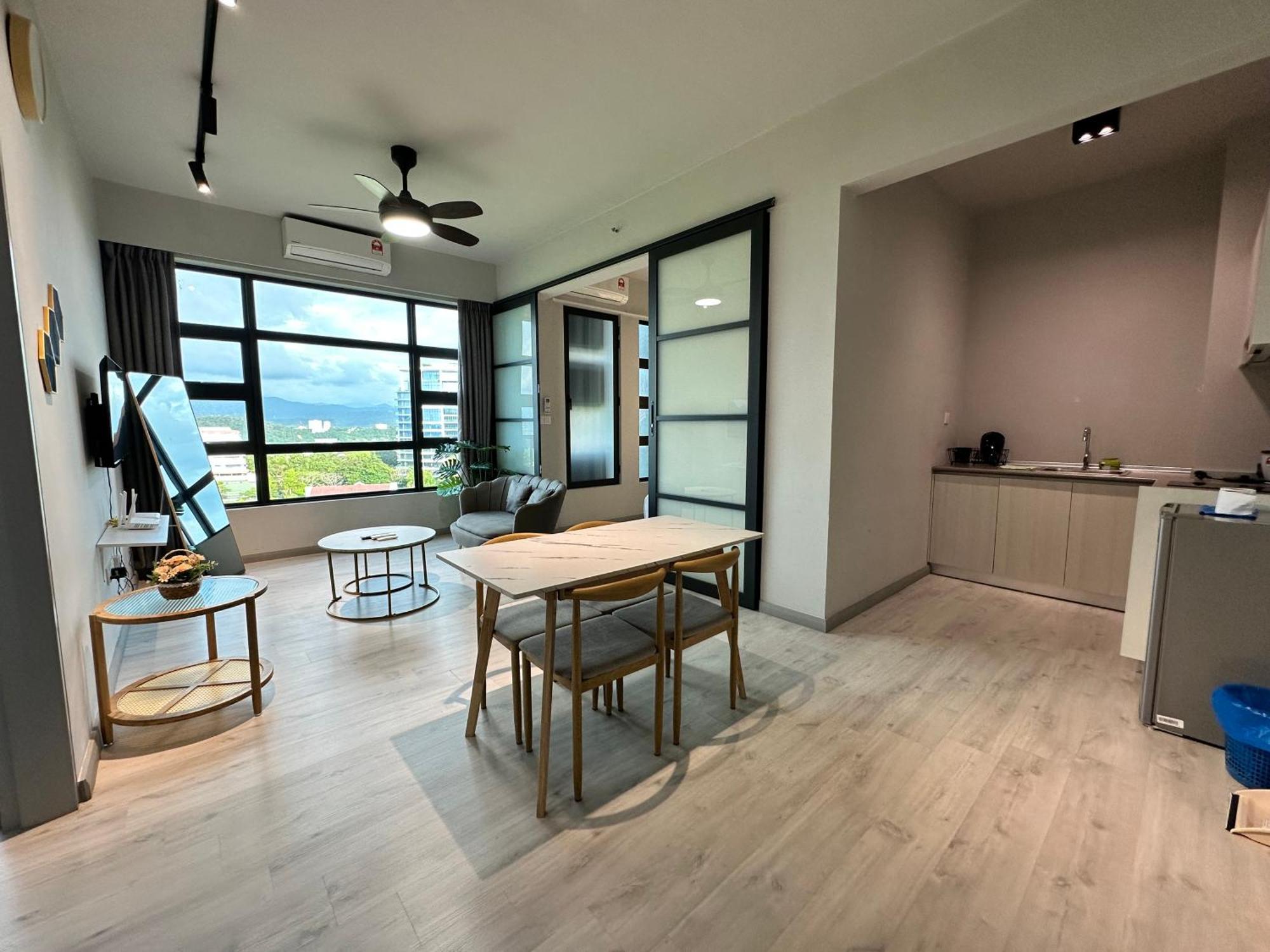 L Homestay Jesseltonquay Jq Kk City亚庇市区中心民宿2房1厕 Kota Kinabalu Exteriör bild