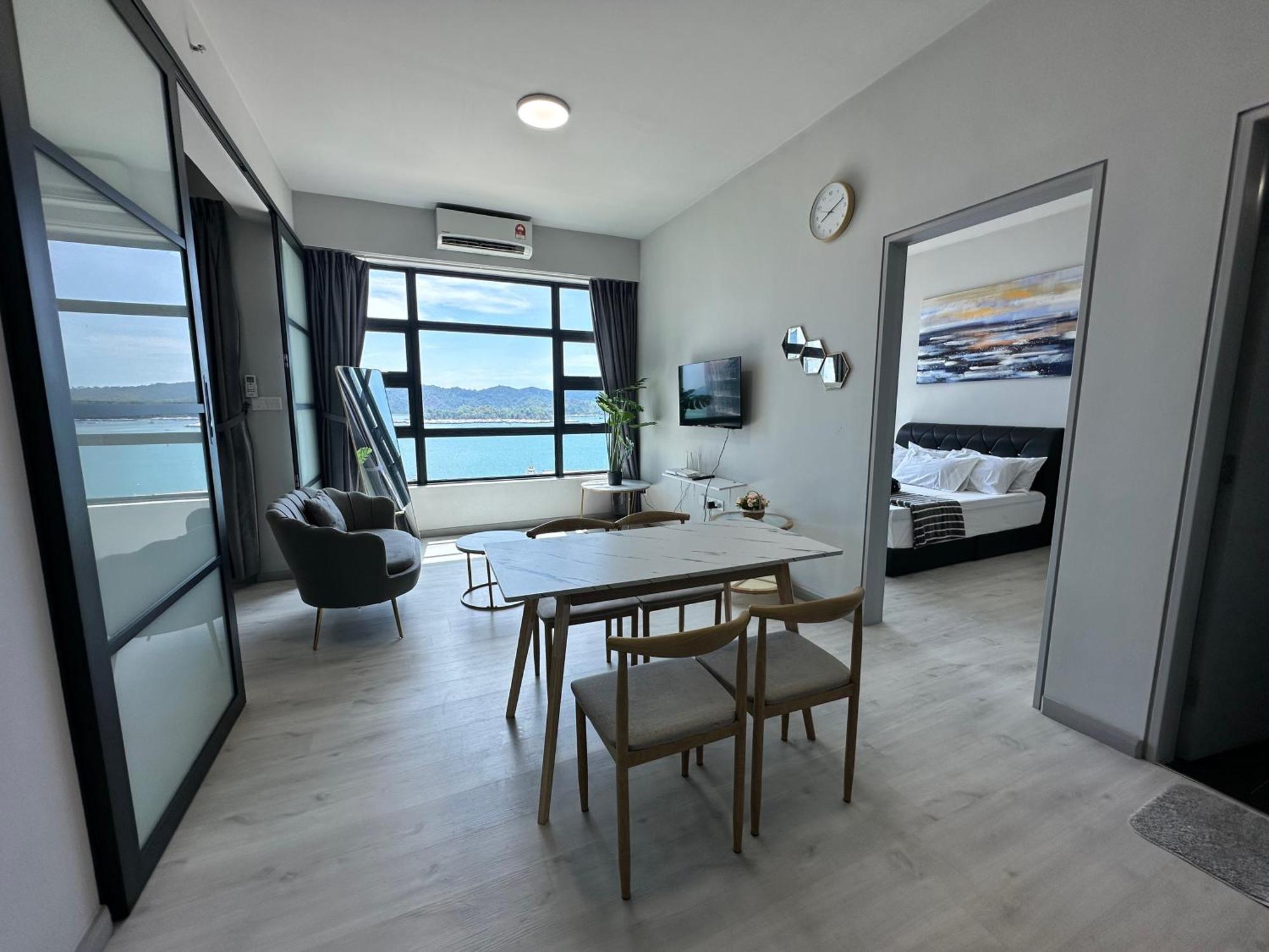 L Homestay Jesseltonquay Jq Kk City亚庇市区中心民宿2房1厕 Kota Kinabalu Exteriör bild