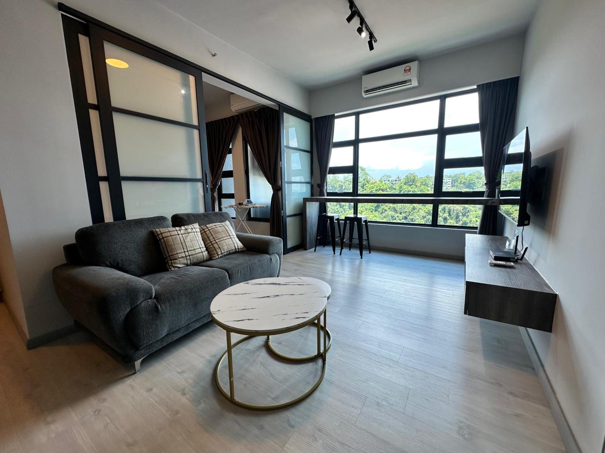 L Homestay Jesseltonquay Jq Kk City亚庇市区中心民宿2房1厕 Kota Kinabalu Exteriör bild