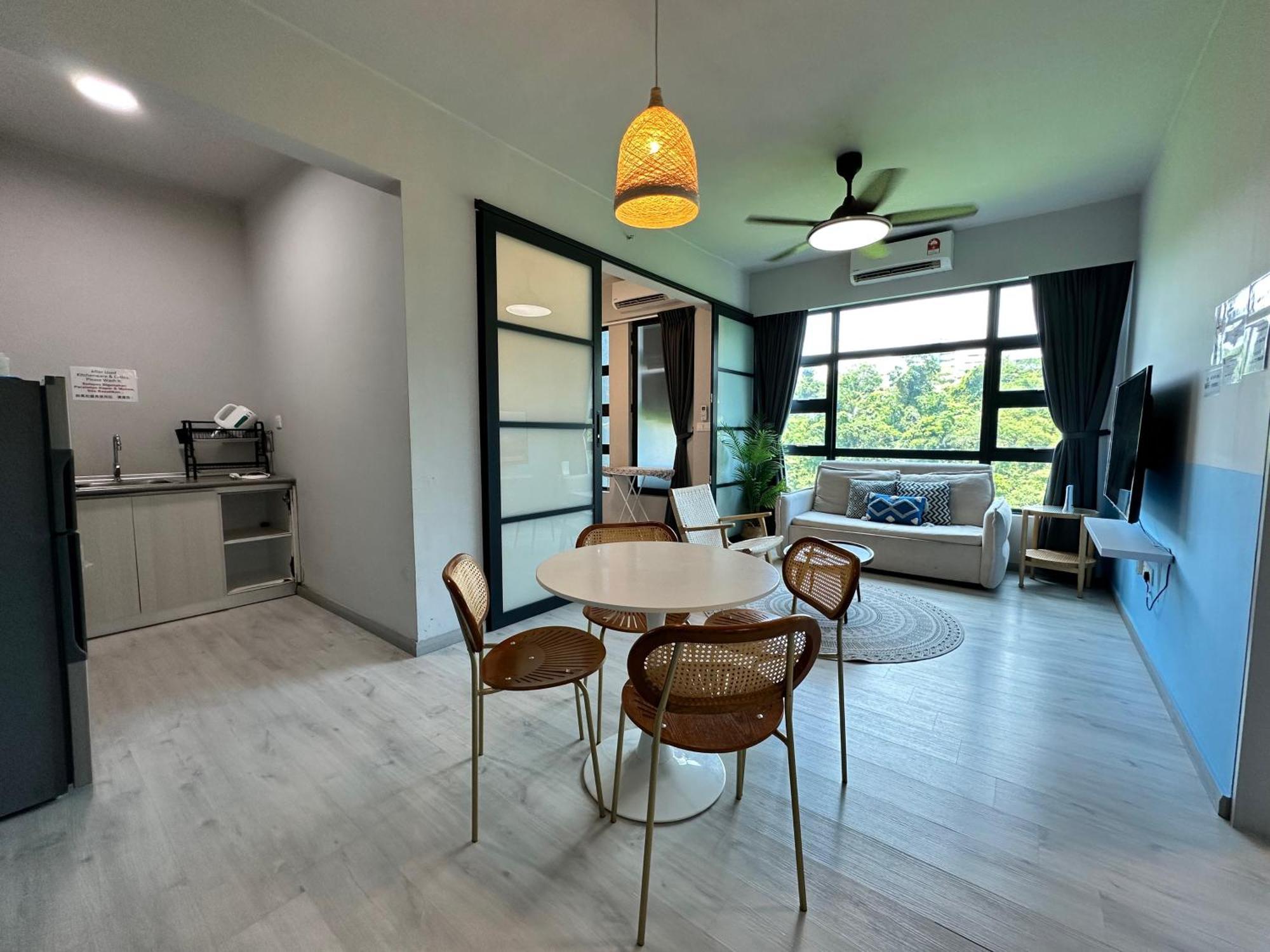 L Homestay Jesseltonquay Jq Kk City亚庇市区中心民宿2房1厕 Kota Kinabalu Exteriör bild