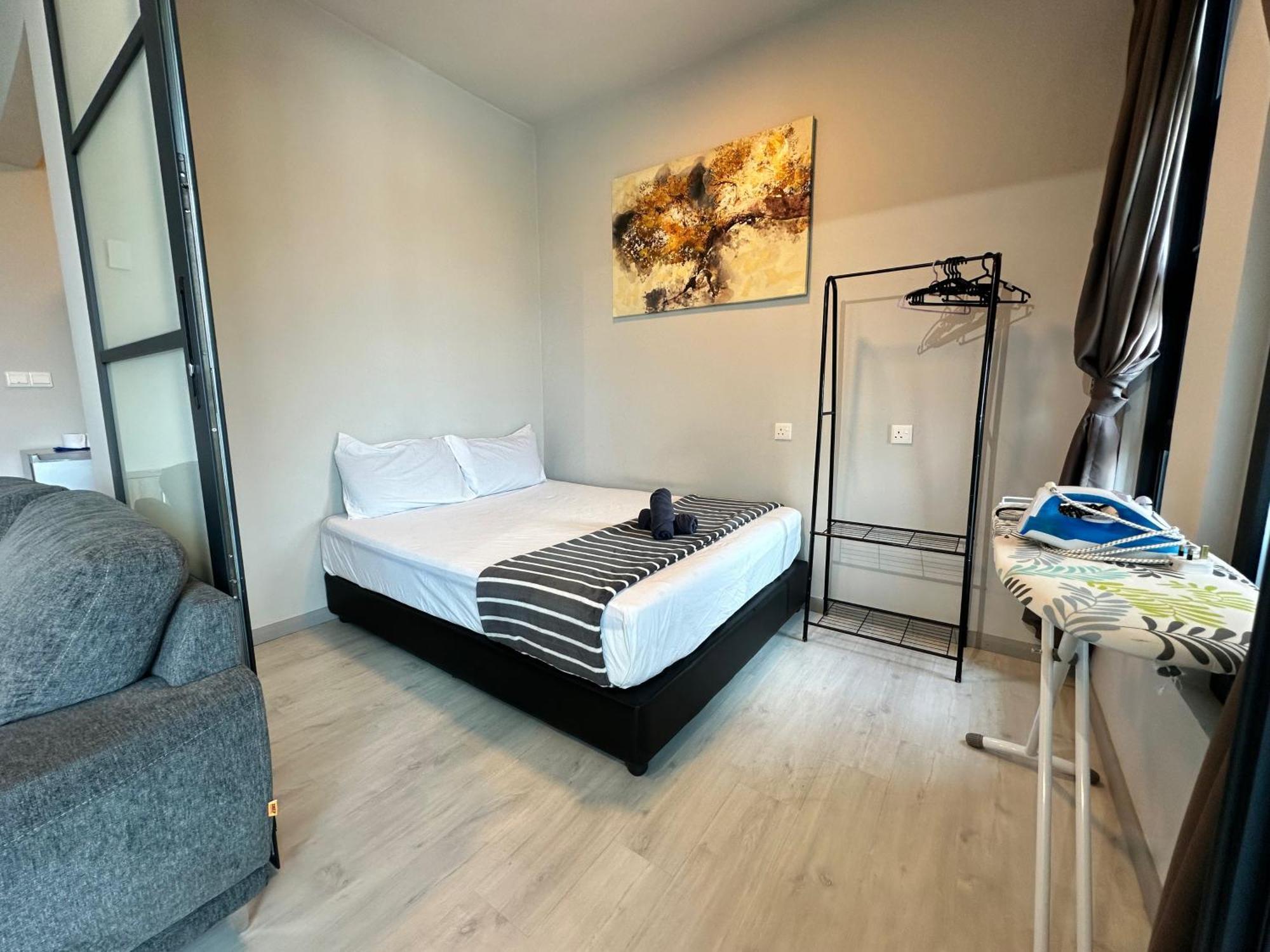 L Homestay Jesseltonquay Jq Kk City亚庇市区中心民宿2房1厕 Kota Kinabalu Exteriör bild