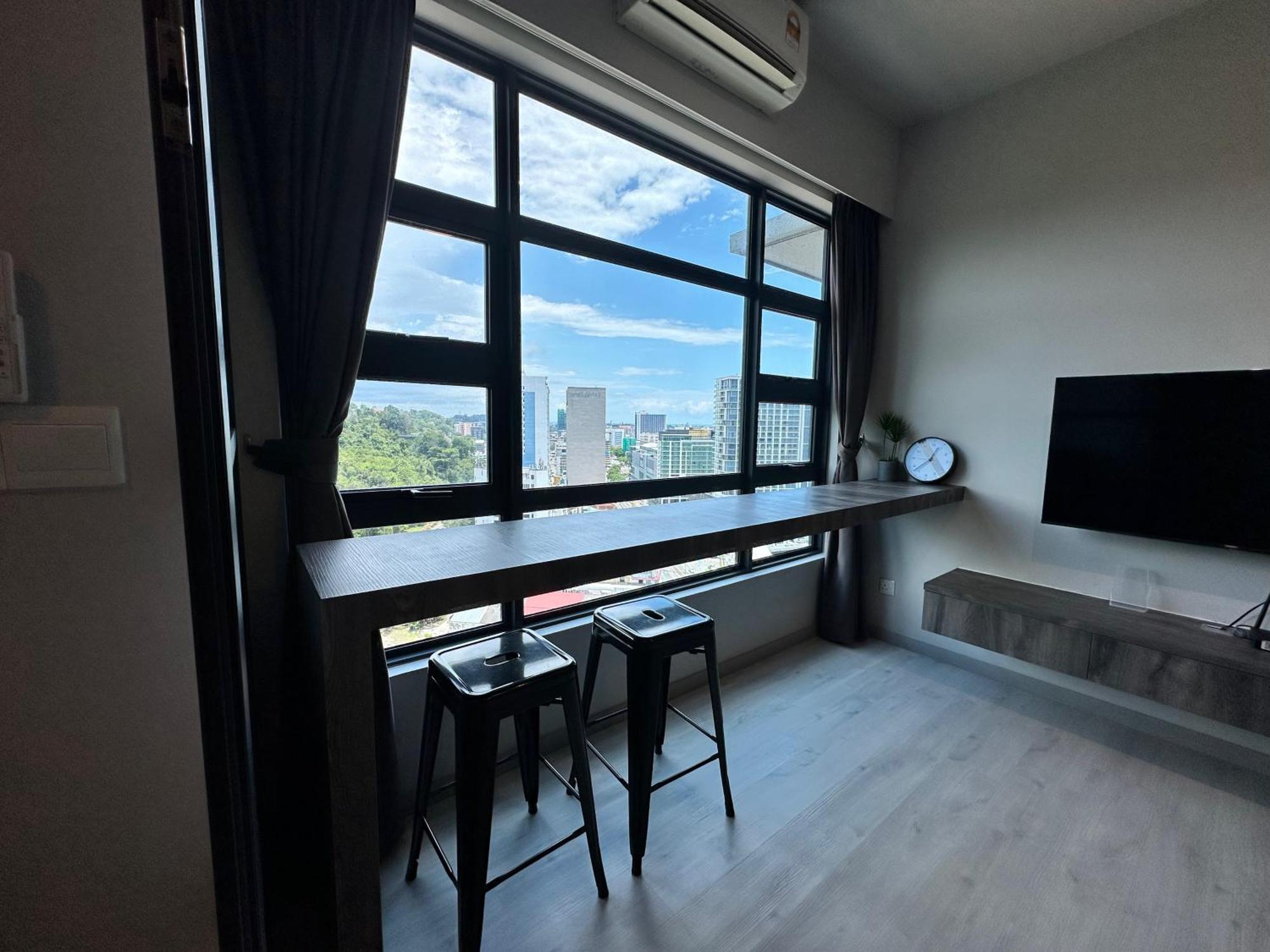 L Homestay Jesseltonquay Jq Kk City亚庇市区中心民宿2房1厕 Kota Kinabalu Exteriör bild