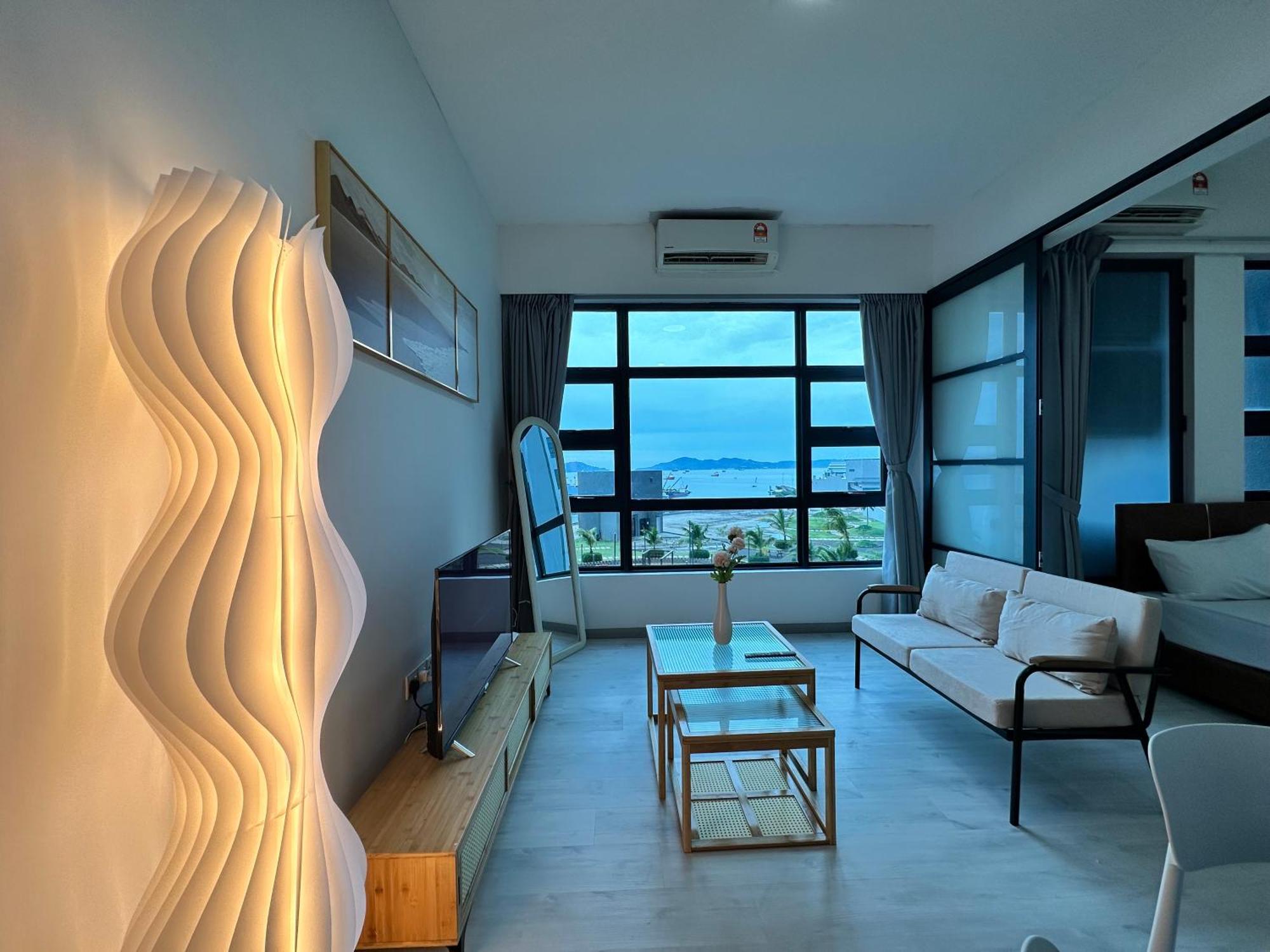 L Homestay Jesseltonquay Jq Kk City亚庇市区中心民宿2房1厕 Kota Kinabalu Exteriör bild