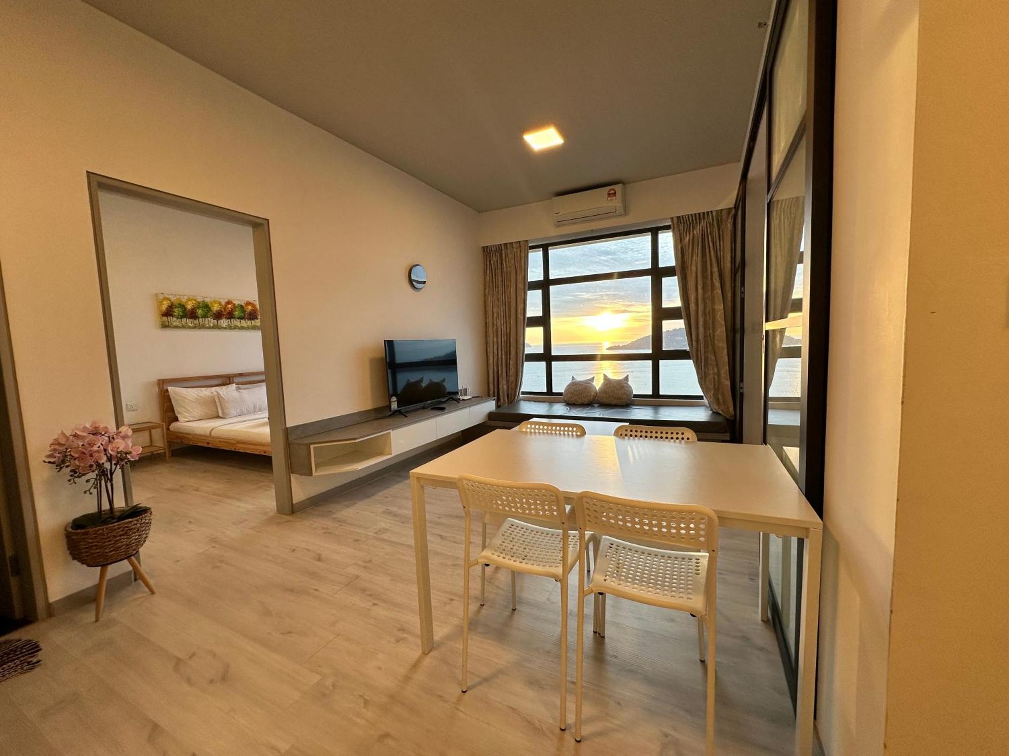 L Homestay Jesseltonquay Jq Kk City亚庇市区中心民宿2房1厕 Kota Kinabalu Exteriör bild