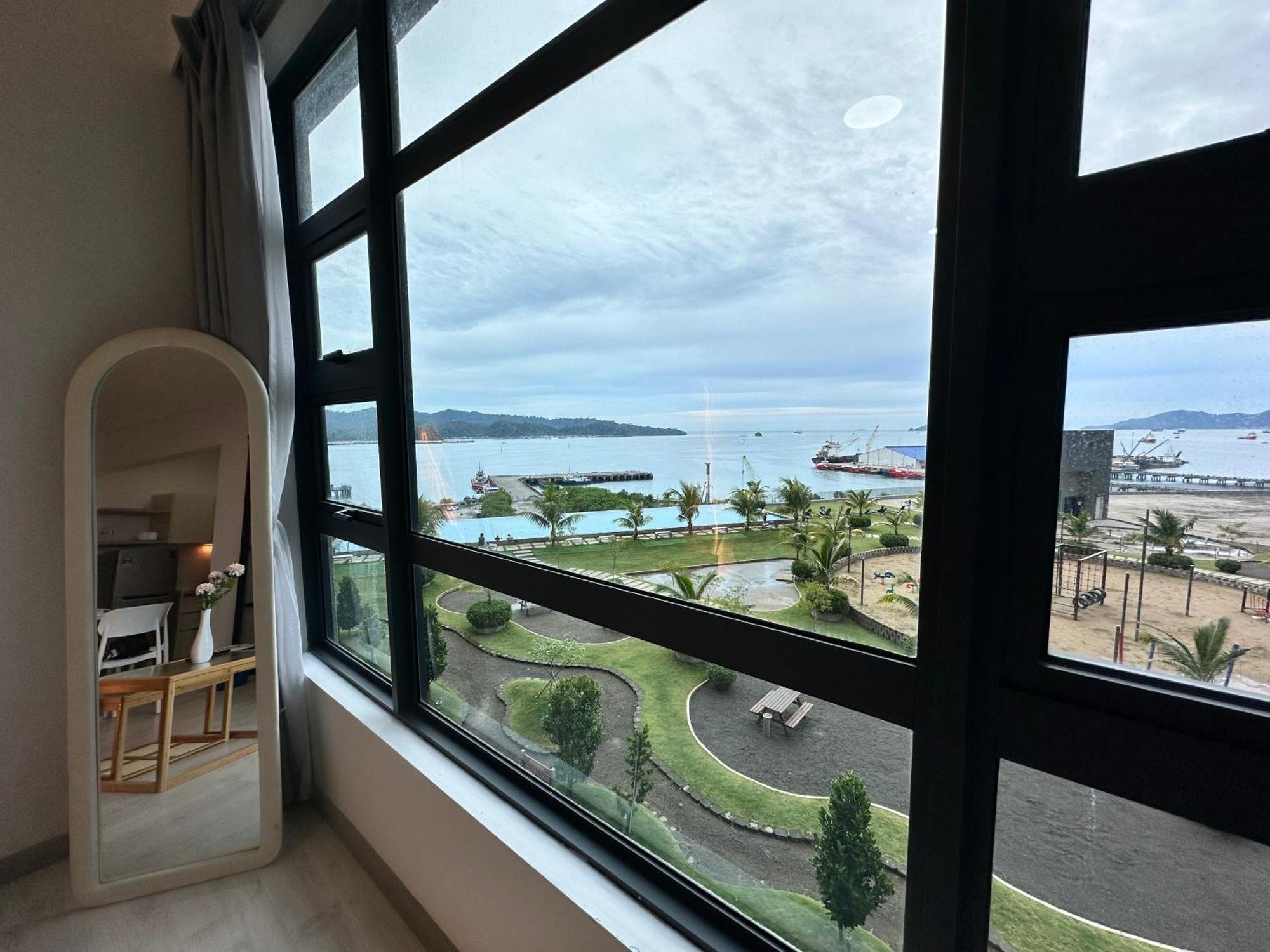 L Homestay Jesseltonquay Jq Kk City亚庇市区中心民宿2房1厕 Kota Kinabalu Exteriör bild
