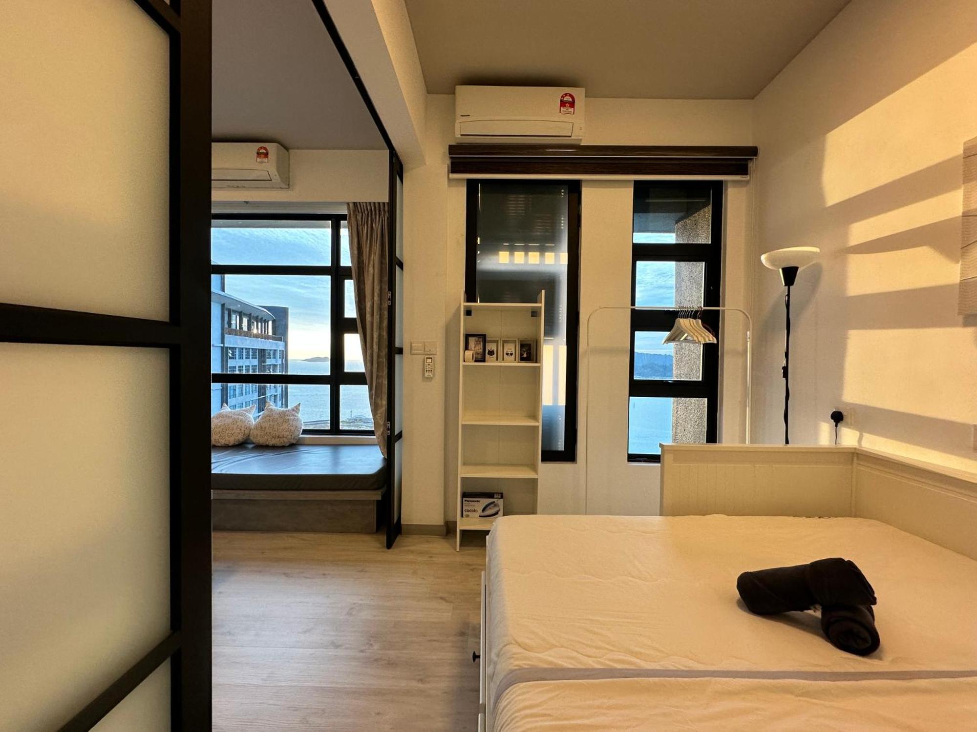 L Homestay Jesseltonquay Jq Kk City亚庇市区中心民宿2房1厕 Kota Kinabalu Exteriör bild
