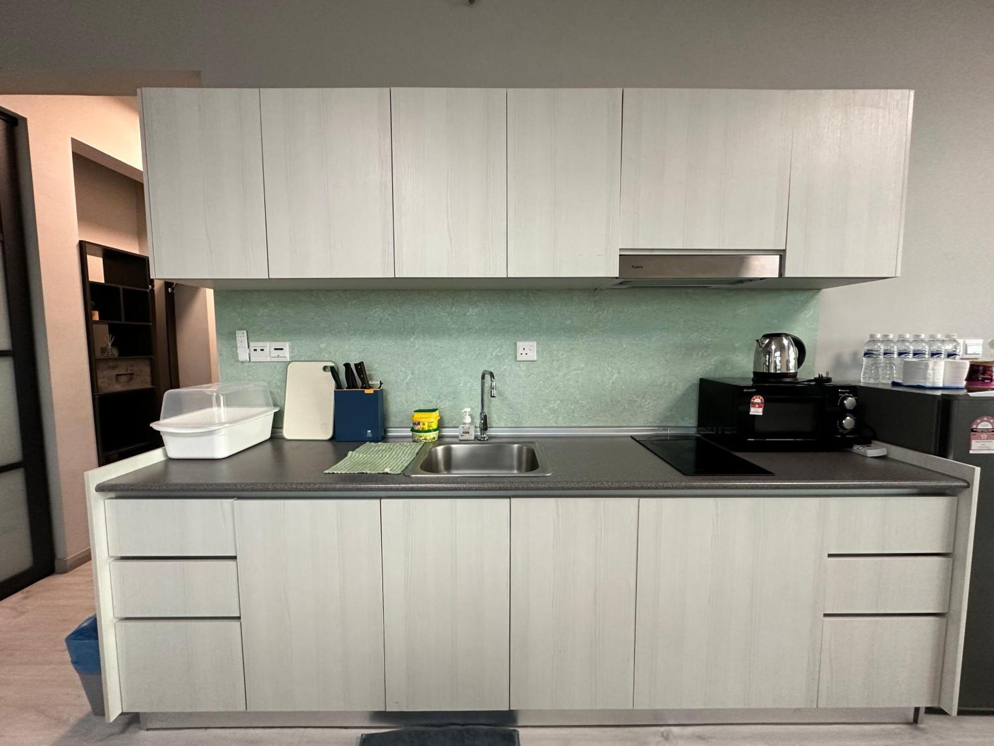 L Homestay Jesseltonquay Jq Kk City亚庇市区中心民宿2房1厕 Kota Kinabalu Exteriör bild