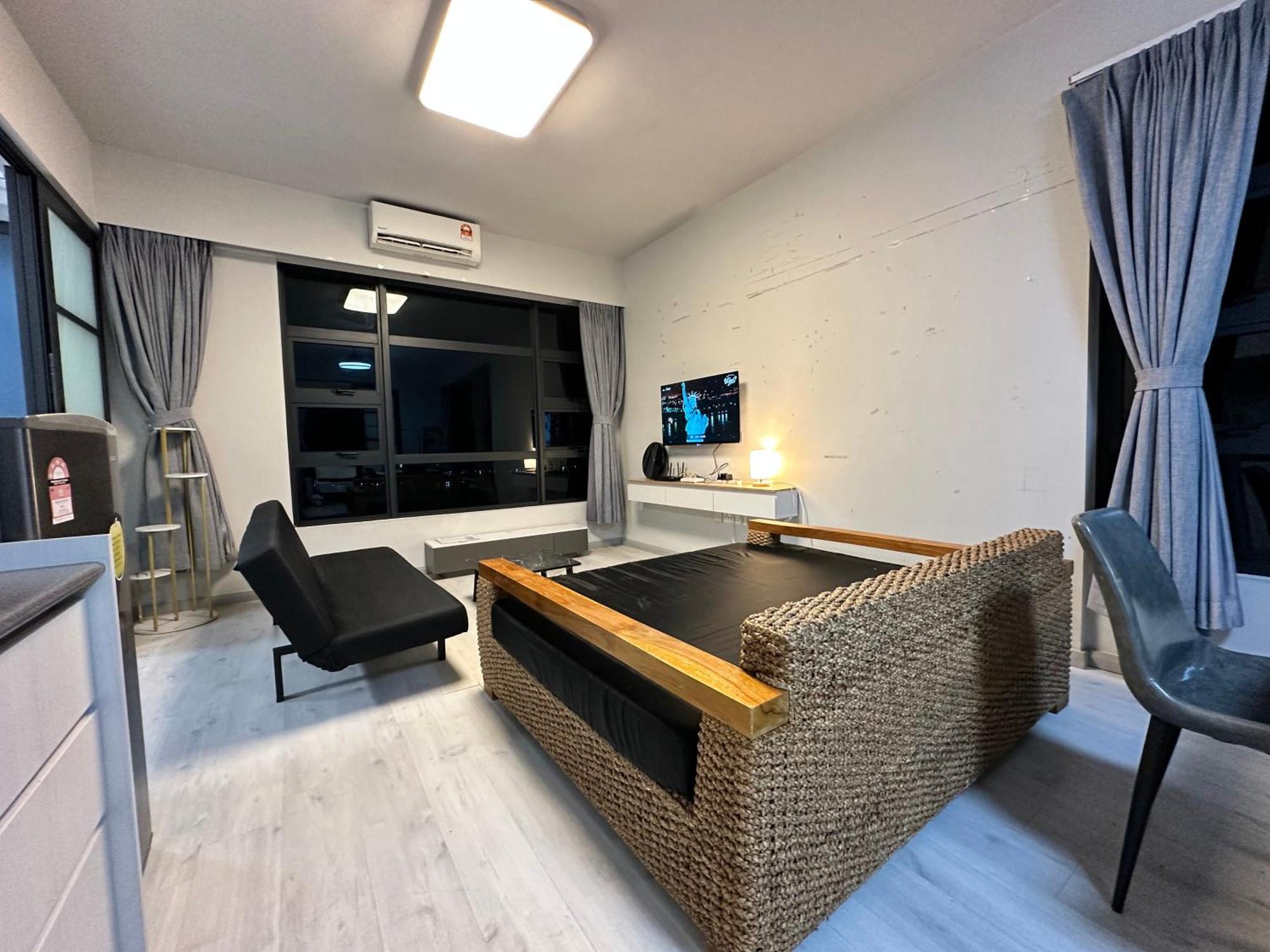 L Homestay Jesseltonquay Jq Kk City亚庇市区中心民宿2房1厕 Kota Kinabalu Exteriör bild
