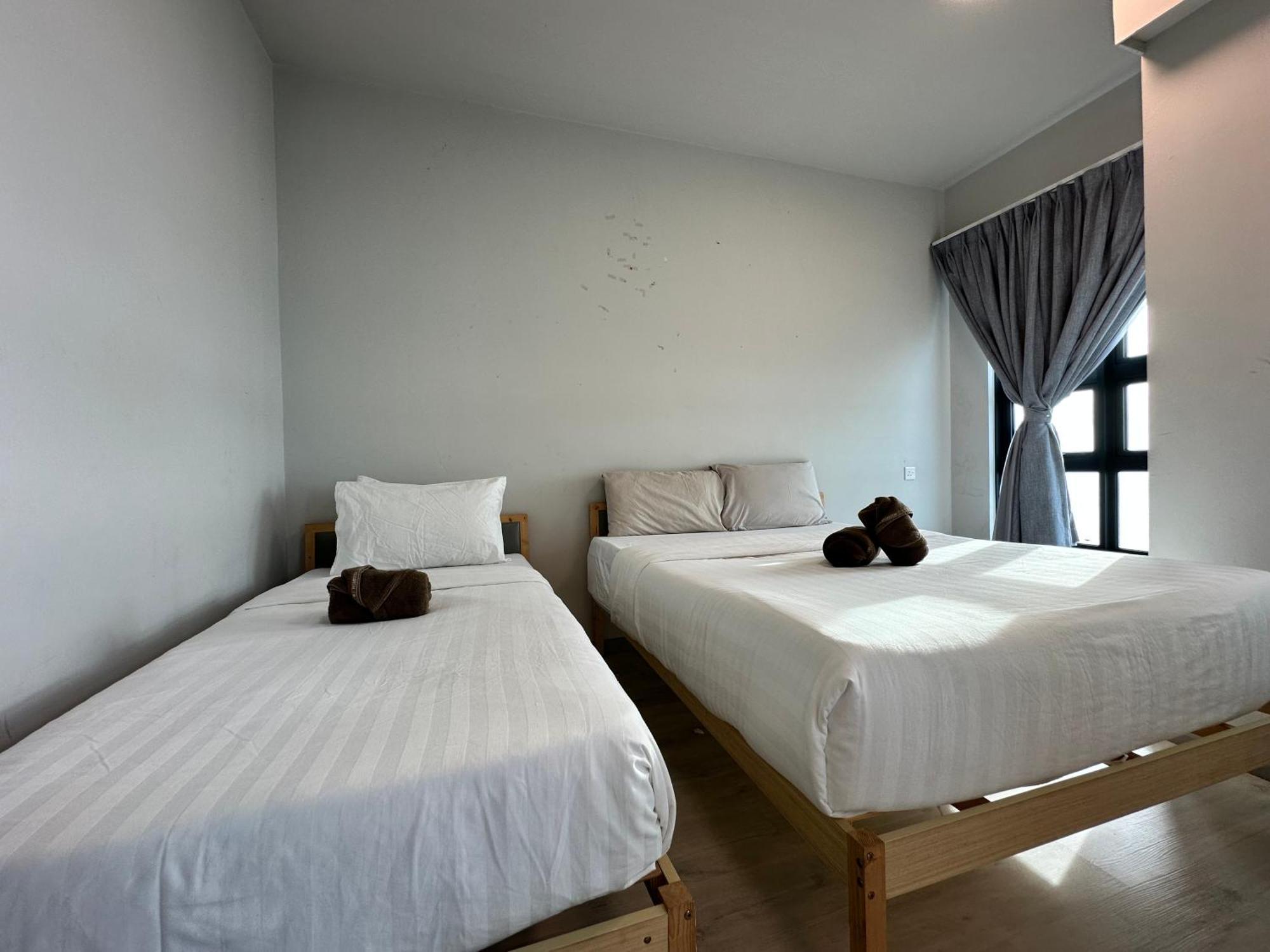 L Homestay Jesseltonquay Jq Kk City亚庇市区中心民宿2房1厕 Kota Kinabalu Exteriör bild