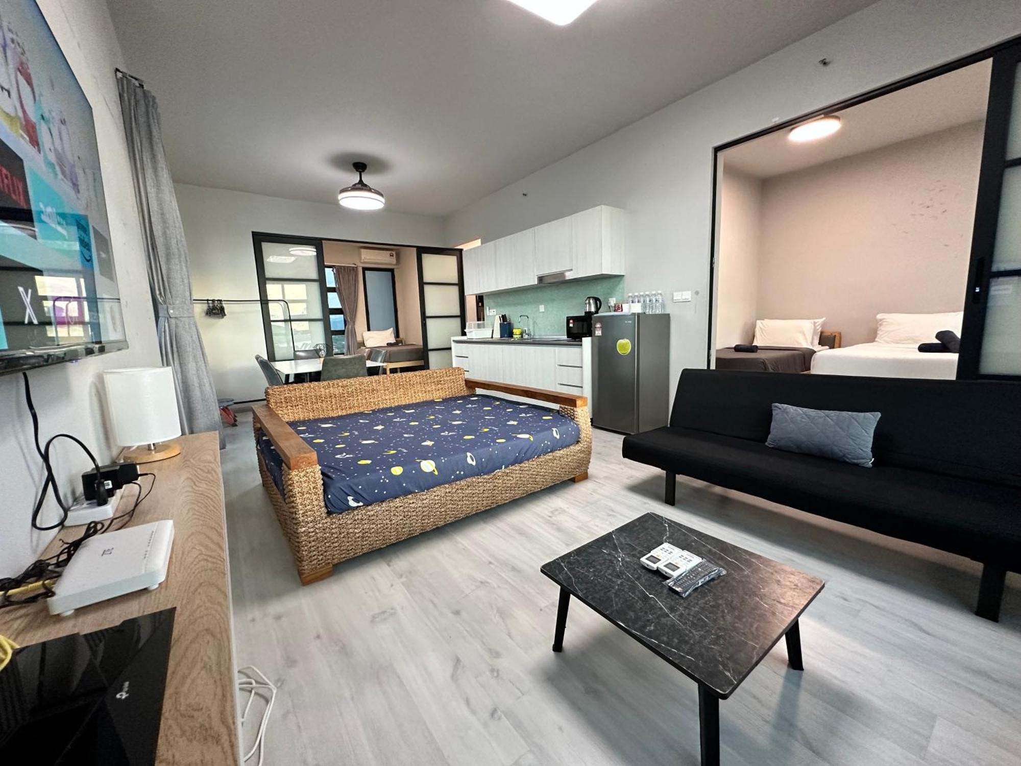 L Homestay Jesseltonquay Jq Kk City亚庇市区中心民宿2房1厕 Kota Kinabalu Exteriör bild