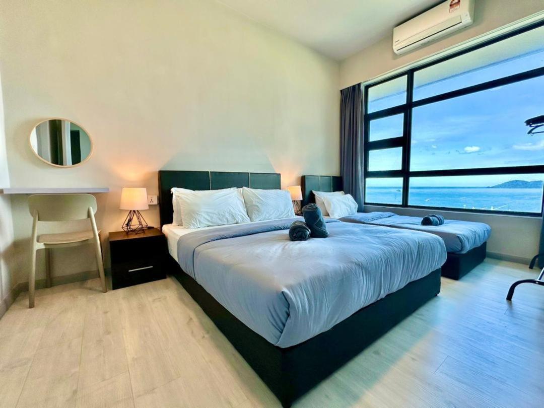 L Homestay Jesseltonquay Jq Kk City亚庇市区中心民宿2房1厕 Kota Kinabalu Exteriör bild
