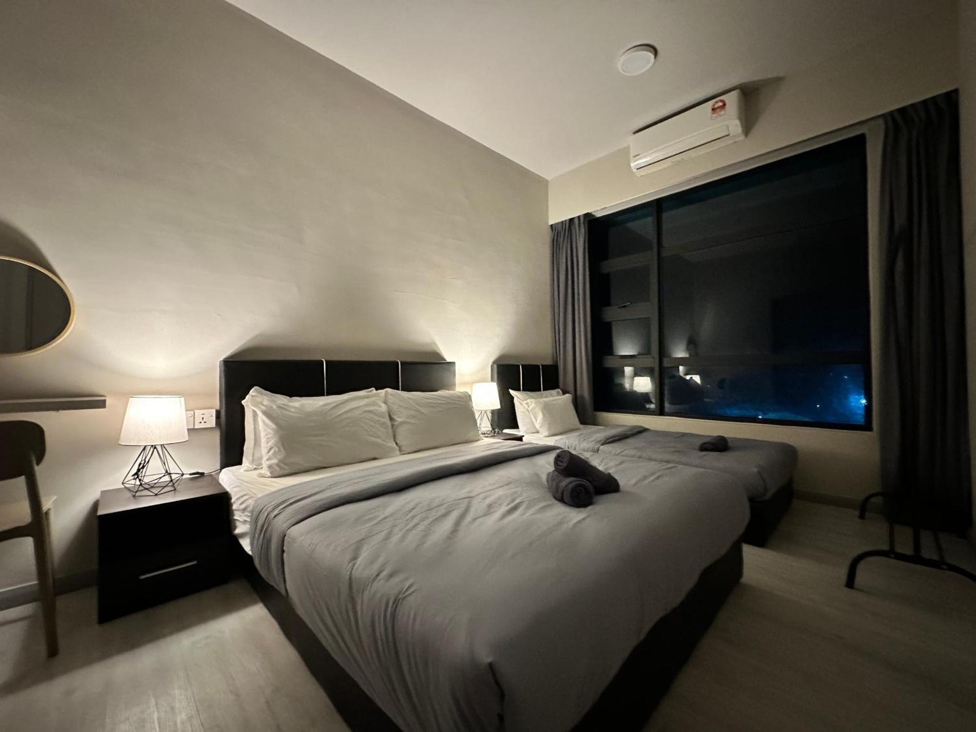 L Homestay Jesseltonquay Jq Kk City亚庇市区中心民宿2房1厕 Kota Kinabalu Exteriör bild