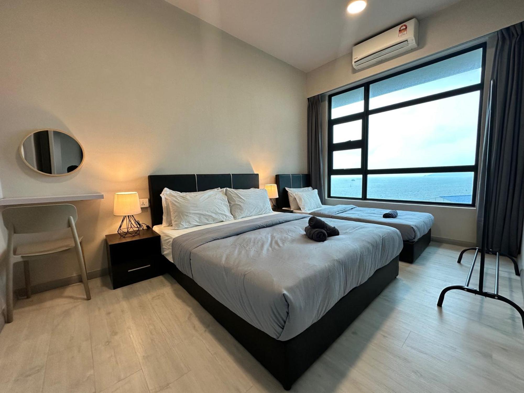 L Homestay Jesseltonquay Jq Kk City亚庇市区中心民宿2房1厕 Kota Kinabalu Exteriör bild